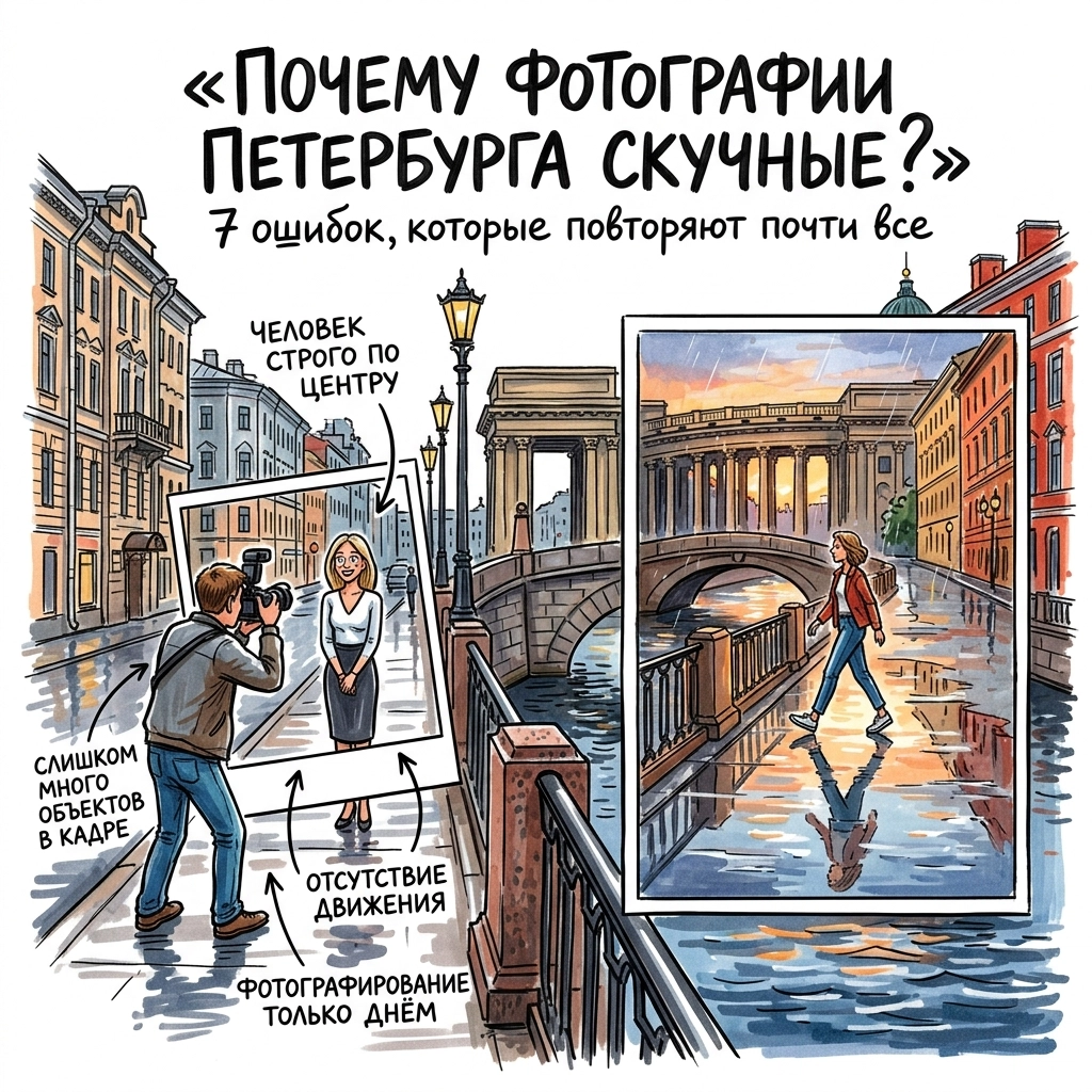 какие ошибки допускают при съемке